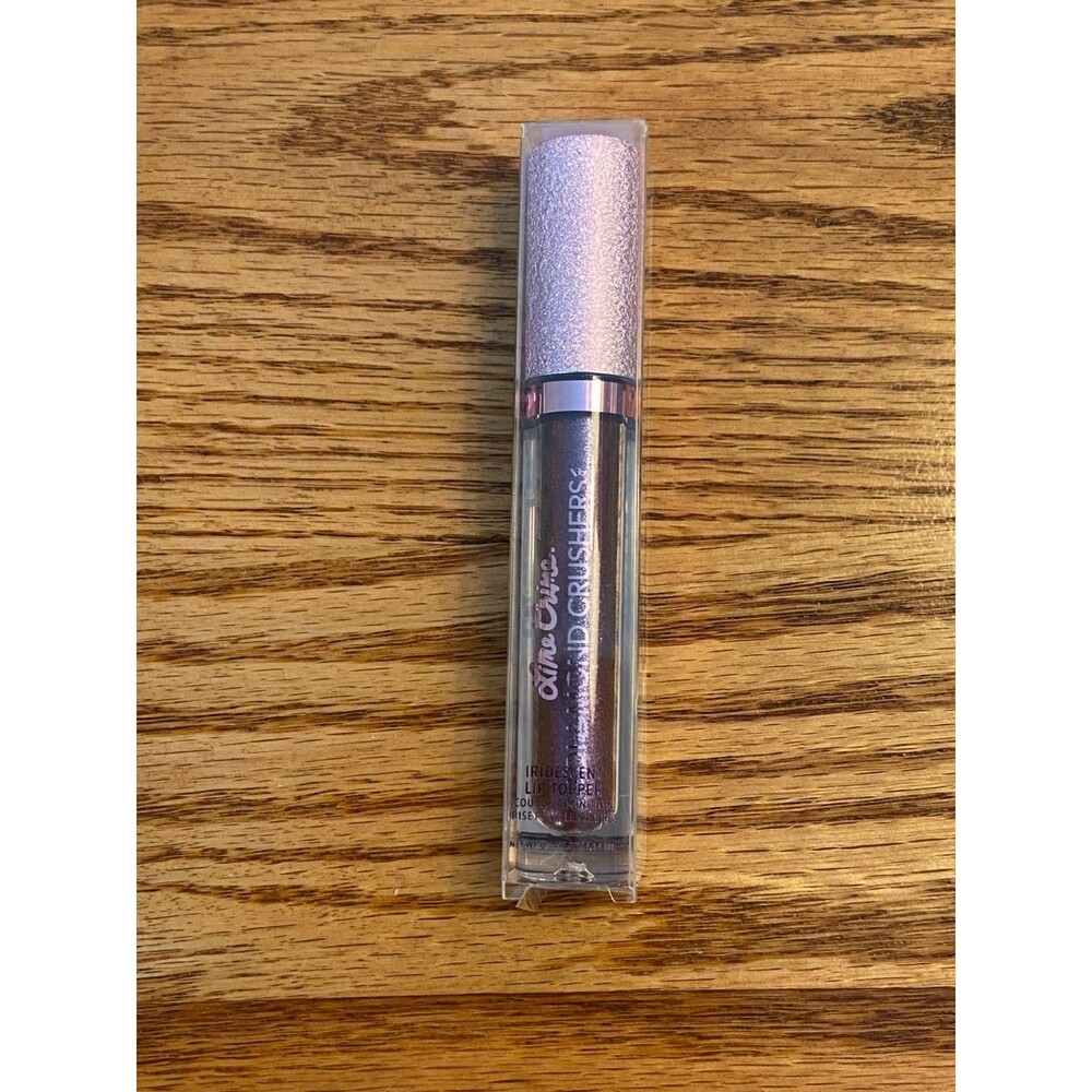 Lime Crime Diamond Crushers Gemini New Glitter Shimmer Lip Gloss Maroon Purple - Picture 6 of 6
